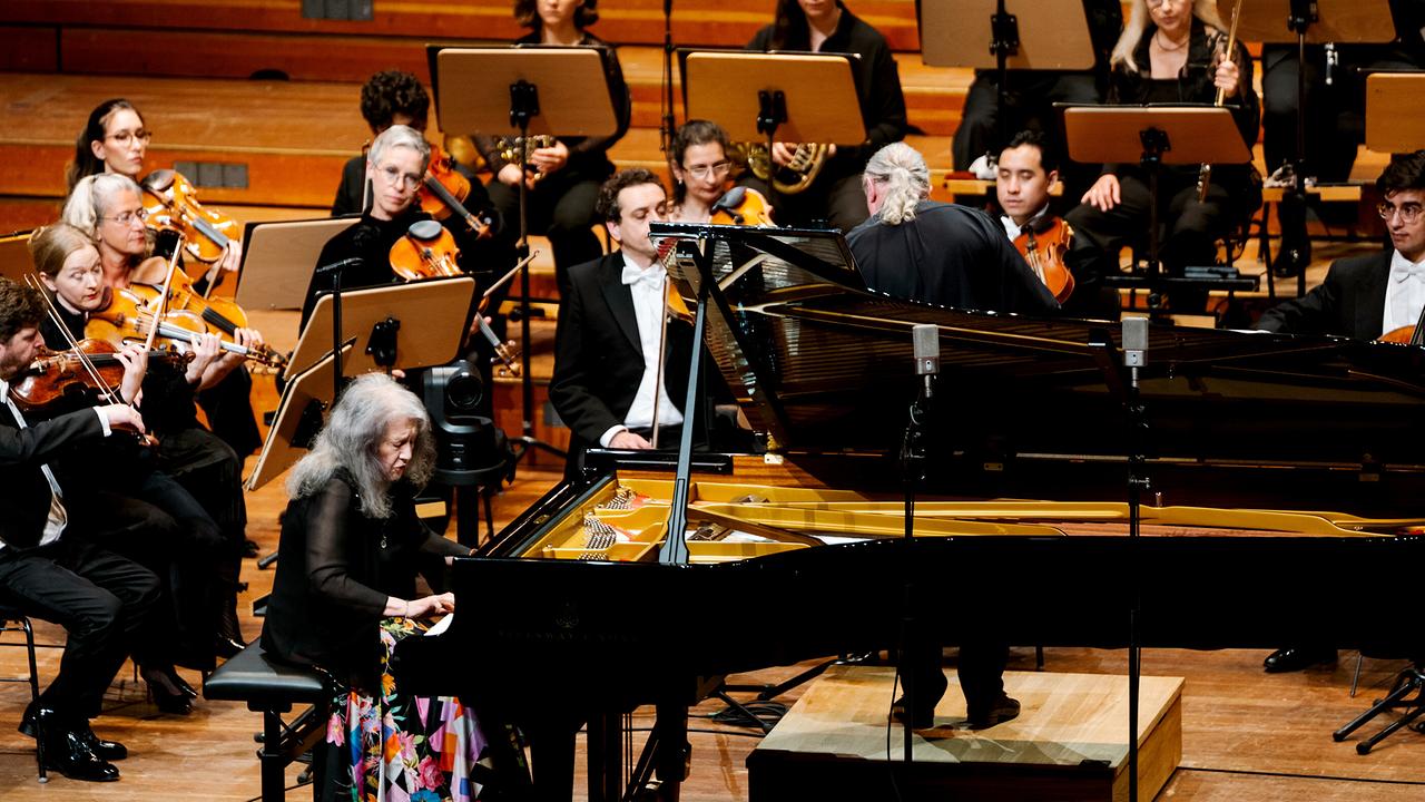 Martha Argerich und die Hamburger Symphoniker